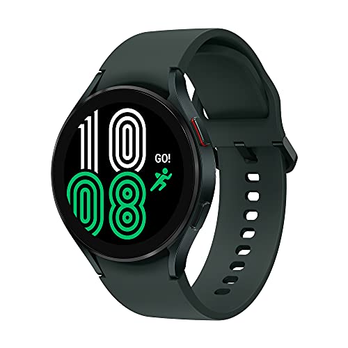 Samsung Galaxy Watch4, Runde LTE Smartwatch, Wear OS, Fitnessuhr, Fitness-Tracker, 44 mm, Green inkl. 36 Monate Herstellergarantie [Exkl. bei Amazon] von Samsung