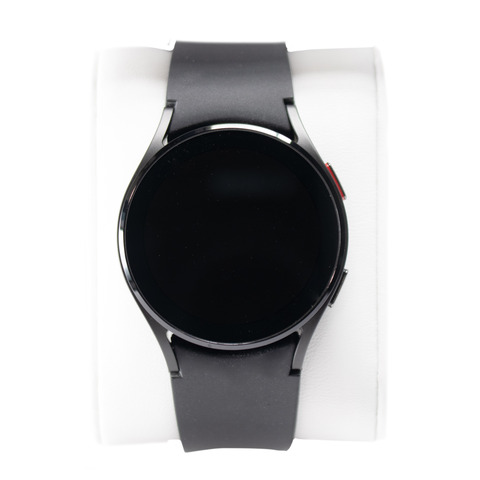 Samsung Galaxy Watch4 44mm Bluetooth Silikonarmband schwarz Aluminiumgehäuse schwarz Samsung Galaxy Watch4 44mm Bluetooth Silikonarmband schwarz Aluminiumgehäuse schwarz von Samsung