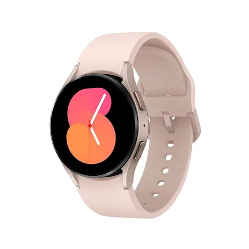 Samsung Galaxy Watch5 40 mm Smartwatch, Wellness-Tracker, Fitness-Tracker, Bluetooth, Pink Gold von Samsung