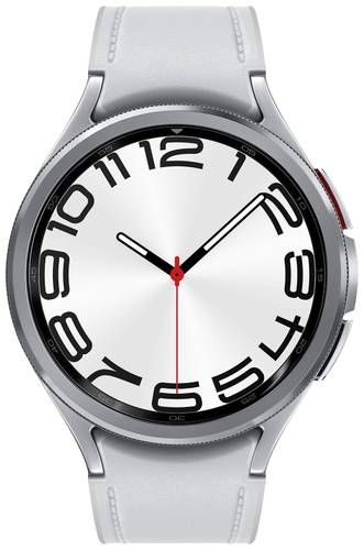 Samsung Galaxy Watch6 Classic (Bluetooth + LTE) Smartwatch 47mm M/L Silber von Samsung