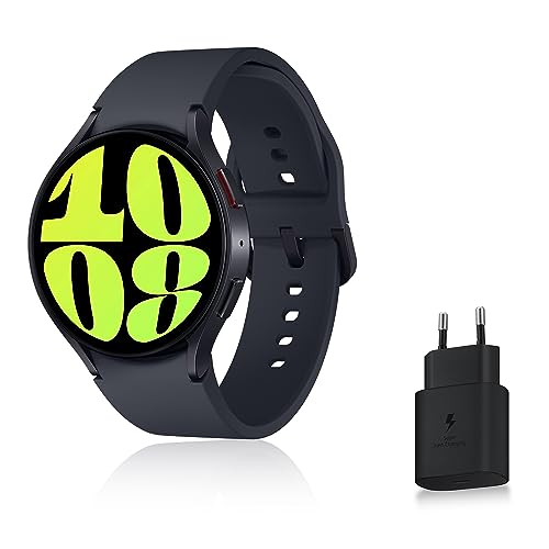 Samsung Galaxy Watch6 Classic 47mm Smartwatch Fitness Tracker, Monitoraggio Benessere, Batteria a lunga durata, Bluetooth, Ghiera Interattiva in Acciao Inox, Black [Versione italiana] von Samsung