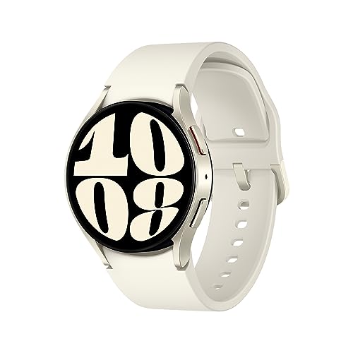 Samsung Galaxy Watch6 Smartwatch, Gesundheitsfunktionen, Fitness Tracker, LTE, 40 mm, Gold, Inkl. 36 Monate Herstellergarantie [Exklusiv bei Amazon] von Samsung