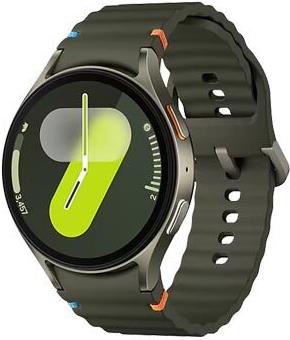 Samsung Galaxy Watch7 - 44 mm - intelligente Uhr mit Sportband - Gummi - Bandgröße: M/L - Anzeige 3.7 cm (1.47) - 32 GB - NFC, Wi-Fi, Bluetooth - 33.8 g - grün (SM-L310NZGADBT) von Samsung