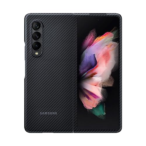 Samsung Galaxy Z Fold3 Aramid Cover – Offizielle Samsung Hülle – Schwarz Samsung Galaxy Z Fold3 Aramid Cover – Offizielle Samsung Hülle – Schwarz von Samsung