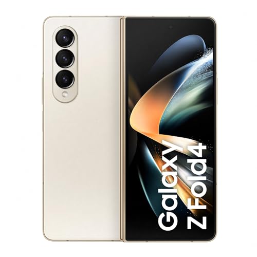 Samsung Galaxy Z Fold4 5G Mobiltelefon ohne SIM-Karte Android Klapp-Smartphone 256 GB, Beige Samsung Galaxy Z Fold4 5G Mobiltelefon ohne SIM-Karte Android Klapp-Smartphone 256 GB, Beige von Samsung