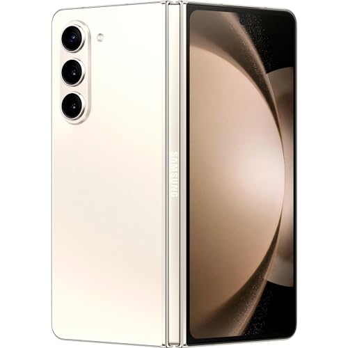 Samsung Galaxy Z Fold5 SM-F946B 19,3 cm (7.6") Double SIM Android 13 5G USB Type-C 12 Go 256 Go 4400 mAh Crème von Samsung