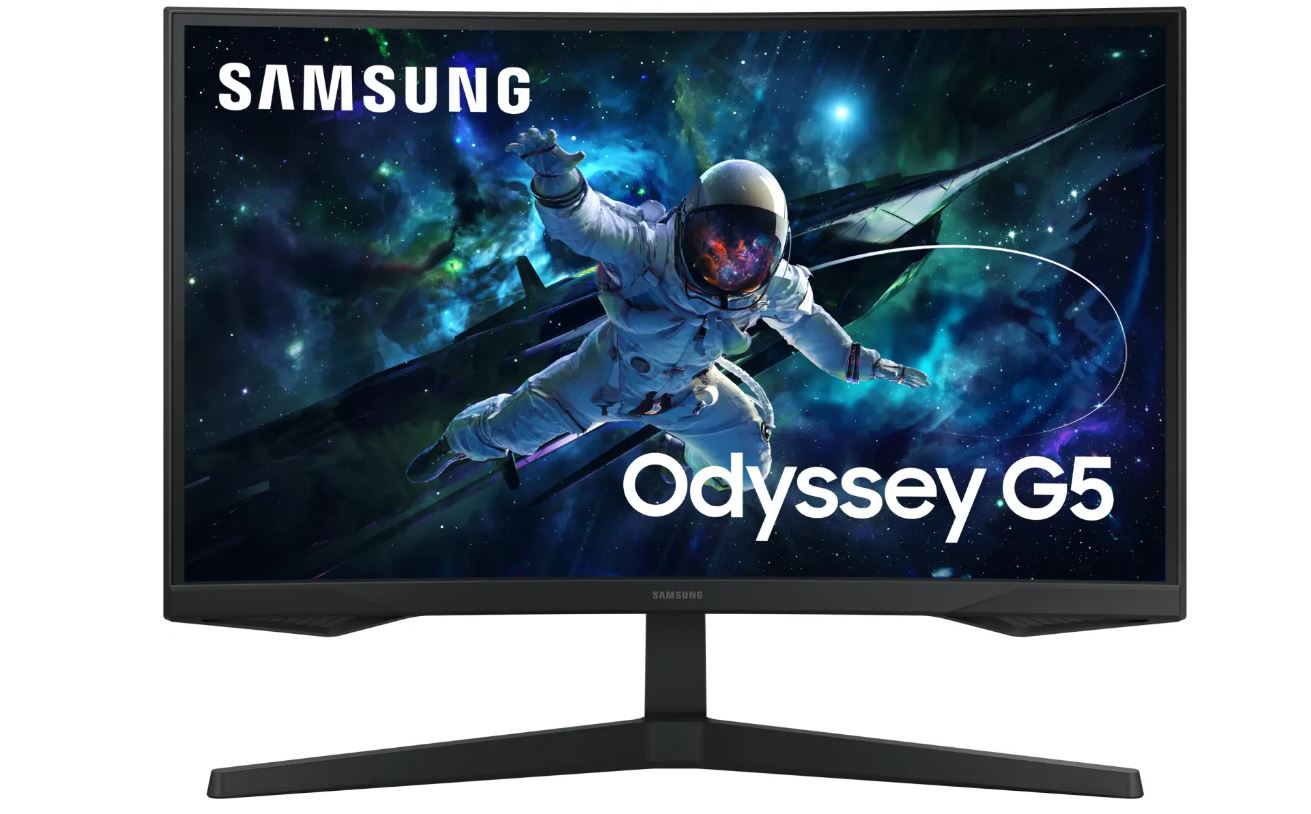 Samsung Gaming Monitor Odyssey G55C (27) [Energieklasse F] (LS27CG554EUXEN) von Samsung