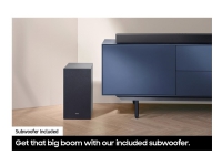 Samsung HW-C450, 2.1 Kanäle, 300 W, DTS Virtual:X, 220 W, Schwarz, AAC, AIFF, FLAC, MP3, OGG, WAV von Samsung