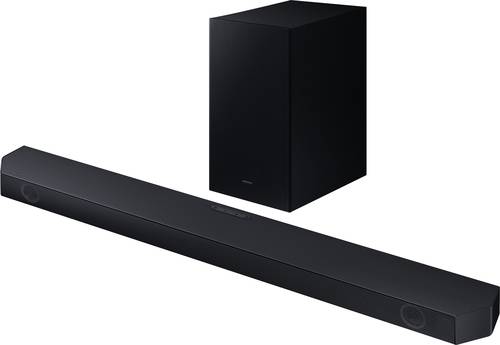 Samsung HW-Q64GC/ZG Surround System Schwarz Bluetooth®, Dolby Atmos®, inkl. kabellosem Subwoofer, von Samsung