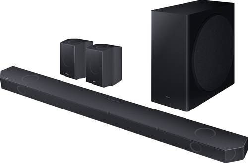 Samsung HW-Q935GC/ZG Surround System Schwarz Bluetooth®, Dolby Atmos®, inkl. kabellosem Subwoofer, von Samsung