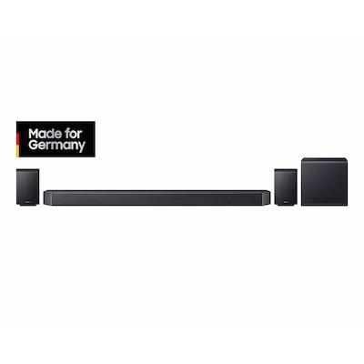 Samsung HW-Q995GF/ZG 11.1.4-Kanal Soundbar inkl. Wireless Subwoofer und Rücklautsprecher von Samsung