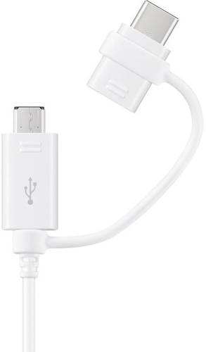 Samsung Handy Kabel [1x USB - 1x Micro-USB, USB-C® Stecker] 1.50m USB, Micro USB, USB-C® von Samsung