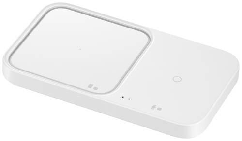 Samsung Induktions-Ladegerät 2.77A Wireless Charger Duo EP-P5400 EP-P5400BWEGEU Ausgänge USB-C® Weiß von Samsung