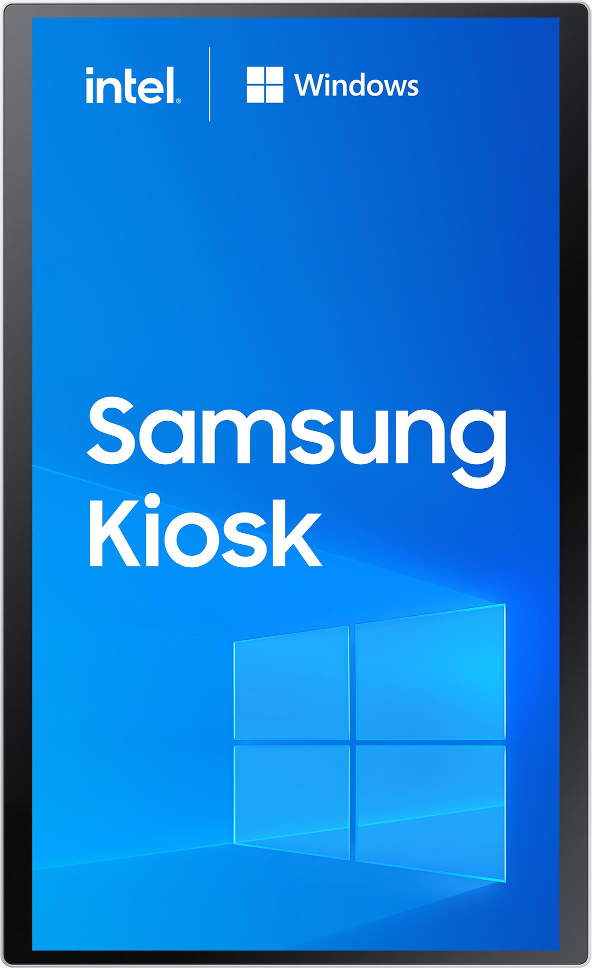 Samsung KM24C-5 Kiosk-Design 61 cm (24) LED 250 cd/m² Full HD Weiß Touchscreen Eingebauter Prozessor Windows 10 IoT Enterprise 16/7 (LH24KMC5BGCXEN) von Samsung