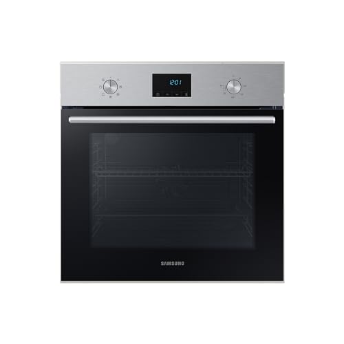 Samsung Katalyse Einbau-Backofen, 68 l, EEK: A, Single Fan, Katalytische Reinigung, 8 Heizarten inkl. 20 Automatik-Programmen, Edelstahl, NV68A1140BS/EG von Samsung