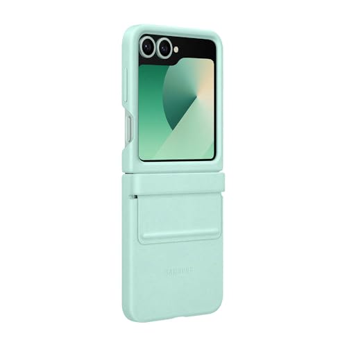 Samsung Kindsuit Case EF-VF741 für das Galaxy Z Flip6 | Smartphone Cover, Handy-Hülle, Schutz Case, vegan Leather, Kratzfest, Mint Samsung Kindsuit Case EF-VF741 für das Galaxy Z Flip6 | Smartphone Cover, Handy-Hülle, Schutz Case, vegan Leather, Kratzfest, Mint von Samsung