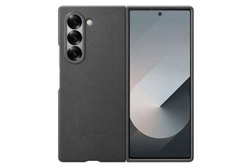 Samsung Kindsuit Case EF-VF956 für das Galaxy Z Fold6 | Smartphone Cover, Handy-Hülle, Schutz Case, vegan Leather, Kratzfest, Gray Samsung Kindsuit Case EF-VF956 für das Galaxy Z Fold6 | Smartphone Cover, Handy-Hülle, Schutz Case, vegan Leather, Kratzfest, Gray von Samsung