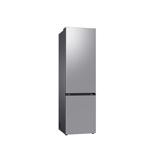 Samsung Kühl-Gefrier-Kombination, Kühlschrank mit Gefrierfach, 203 cm, 390 l Gesamtvolumen, 114 l Gefrierteil, AI Energy Mode, Edelstahl-Look, RL38C600CSA/EG von Samsung