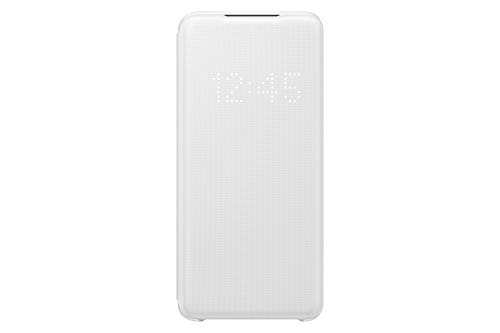 Samsung LED View Smartphone Cover EF-NG980 für Galaxy S20 | S20 5G Handy-Hülle, LED-Anzeige, Kartenhalterung,weiß Samsung LED View Smartphone Cover EF-NG980 für Galaxy S20 | S20 5G Handy-Hülle, LED-Anzeige, Kartenhalterung,weiß von Samsung