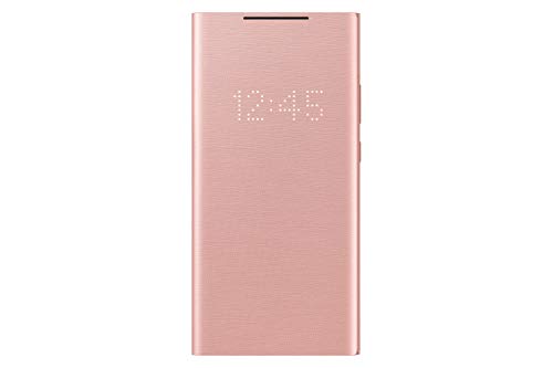 Samsung LED View Smartphone Cover EF-NN985 für Galaxy Note20 Ultra 5G Handy-Hülle, LED-Anzeige, Kartenhalterung, bronze Samsung LED View Smartphone Cover EF-NN985 für Galaxy Note20 Ultra 5G Handy-Hülle, LED-Anzeige, Kartenhalterung, bronze von Samsung