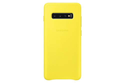 Samsung Leather Cover für Galaxy S10+ Gelb Samsung Leather Cover für Galaxy S10+ Gelb von Samsung Mobile Accessories