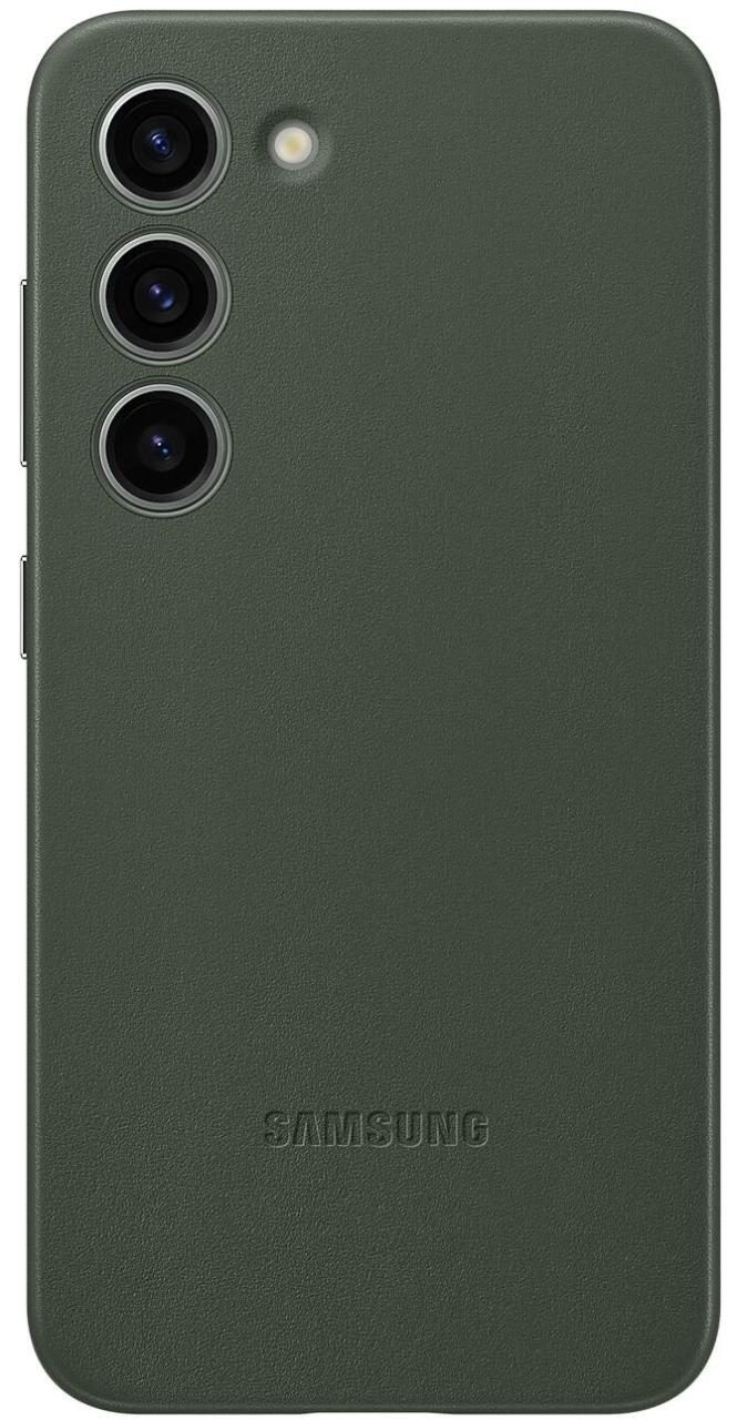 Samsung Leather Cover für Galaxy S23 (Grün) von Samsung