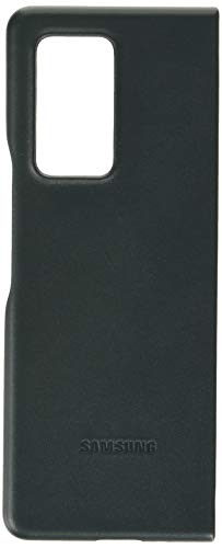 Samsung Leather Smartphone Cover EF-VF916 für Galaxy Z Fold2 5G Handy-Hülle, echtes Leder, Schutz Case, stoßfest, premium, grün von Samsung