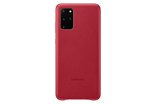 Samsung Leather Smartphone Cover EF-VG985 für Galaxy S20+ | S20+ 5G Handy-Hülle, echtes Leder, Schutz Case, stoßfest, premium, rot Samsung Leather Smartphone Cover EF-VG985 für Galaxy S20+ | S20+ 5G Handy-Hülle, echtes Leder, Schutz Case, stoßfest, premium, rot von Samsung