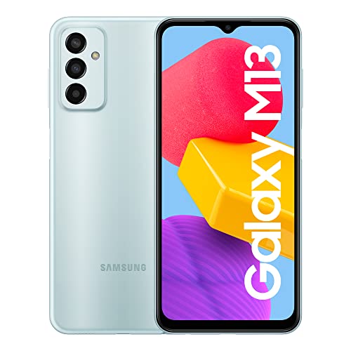 Samsung M135F/DSN Galaxy M13, Dual, 64GB 4GB RAM, Light Blue von Samsung