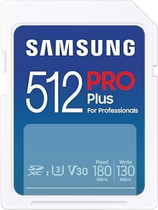 Samsung MB-SD512S/EU Speicherkarte 512 GB SD UHS-I Klasse 3 (MB-SD512S/EU) von Samsung