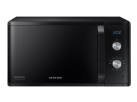 Samsung MG23K3614AK/BA, Arbeitsplatte, Solo-Mikrowelle, 23 l, 1250 W, Drehregler, Schwarz von Samsung