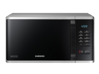 Samsung MS23K3513AS, Arbeitsplatte, Solo-Mikrowelle, 23 l, 800 W, Tasten, Silber von Samsung