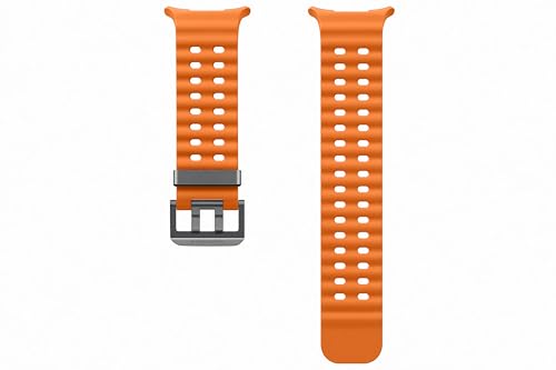 Samsung Marine Armband ET-SNL70 für die Galaxy Watch Ultra | Uhrenarmband, Sport Armband, Original Zubehör, elastisch, langlebig, guter Sitz, wasserbeständig, Orange Samsung Marine Armband ET-SNL70 für die Galaxy Watch Ultra | Uhrenarmband, Sport Armband, Original Zubehör, elastisch, langlebig, guter Sitz, wasserbeständig, Orange von Samsung