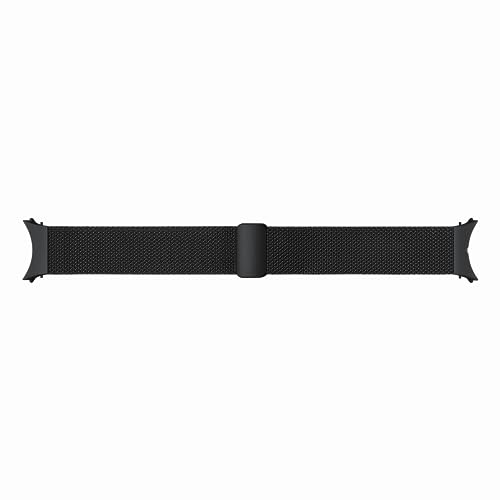 Samsung Milanese Armband Smartwatch aus Edelstahl für Galaxy Watch4 44 mm, Watch5 44 mm, Watch6 44 mm, Schwarz von Samsung