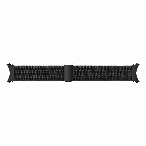 Samsung Milanese Band small Smartwatch Armband aus Edelstahl für Galaxy Watch4 40mm, Watch5 40mm, Watch6 40mm, schwarz von Samsung