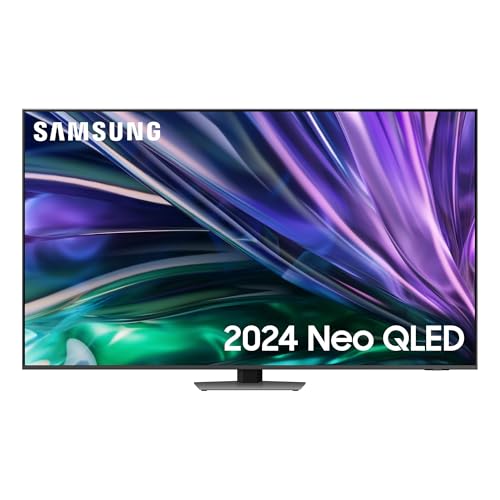Samsung Neo QLED 4K QN85D 85 Zoll Fernseher Mit Neural Quantum AI Gen2 Prozessor, Quantum-Matrix-Technologie, AI Upscaling, Smart TV, KI TV, 85QN85D [2024] von Samsung