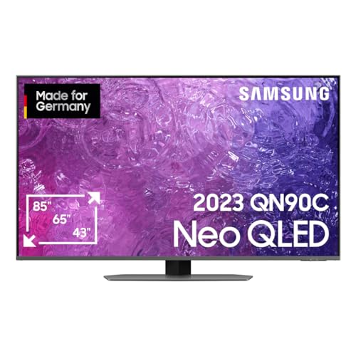Samsung Neo QLED 4K QN90C 65 Zoll Fernseher (GQ65QN90CATXZG, Deutsches Modell), HDR+, Neural Quantum Prozessor , Dolby Atmos, Smart TV [2023] von Samsung