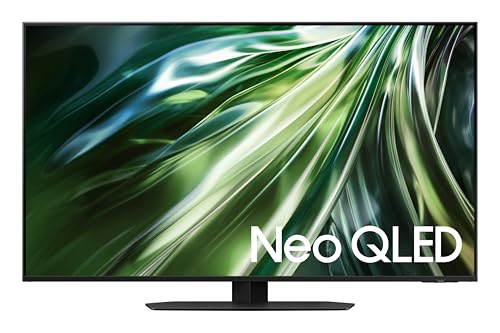 Samsung Neo QLED 4K QN90D 43 Zoll (109 cm) Fernseher Mit Neural Quantum AI Gen2 Prozessor, Quantum-Matrix-Technologie, AI Upscaling, Smart TV, KI TV, 43QN90D [2024] von Samsung