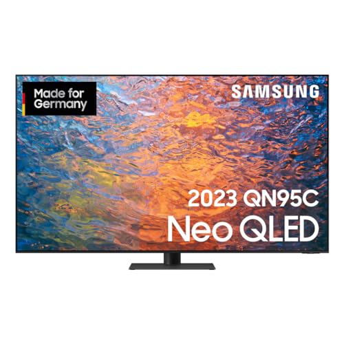 Samsung Neo QLED 4K QN95C 85 Zoll Fernseher (GQ85QN95CATXZG, Deutsches Modell), Neo Quantum HDR+, Infinity One Design, Neural Quantum Prozessor 4K, Smart TV [2023] von Samsung