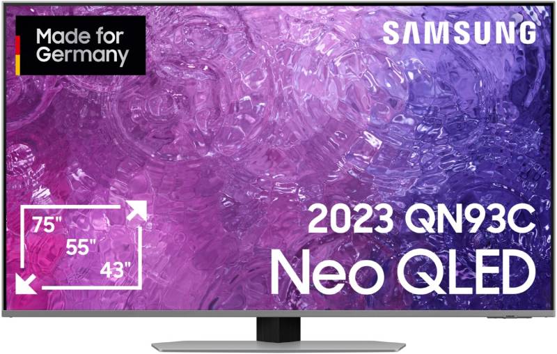 Samsung Neo QLED TV UHD 4K 50 Zoll (127 cm) eclipsesilber von Samsung