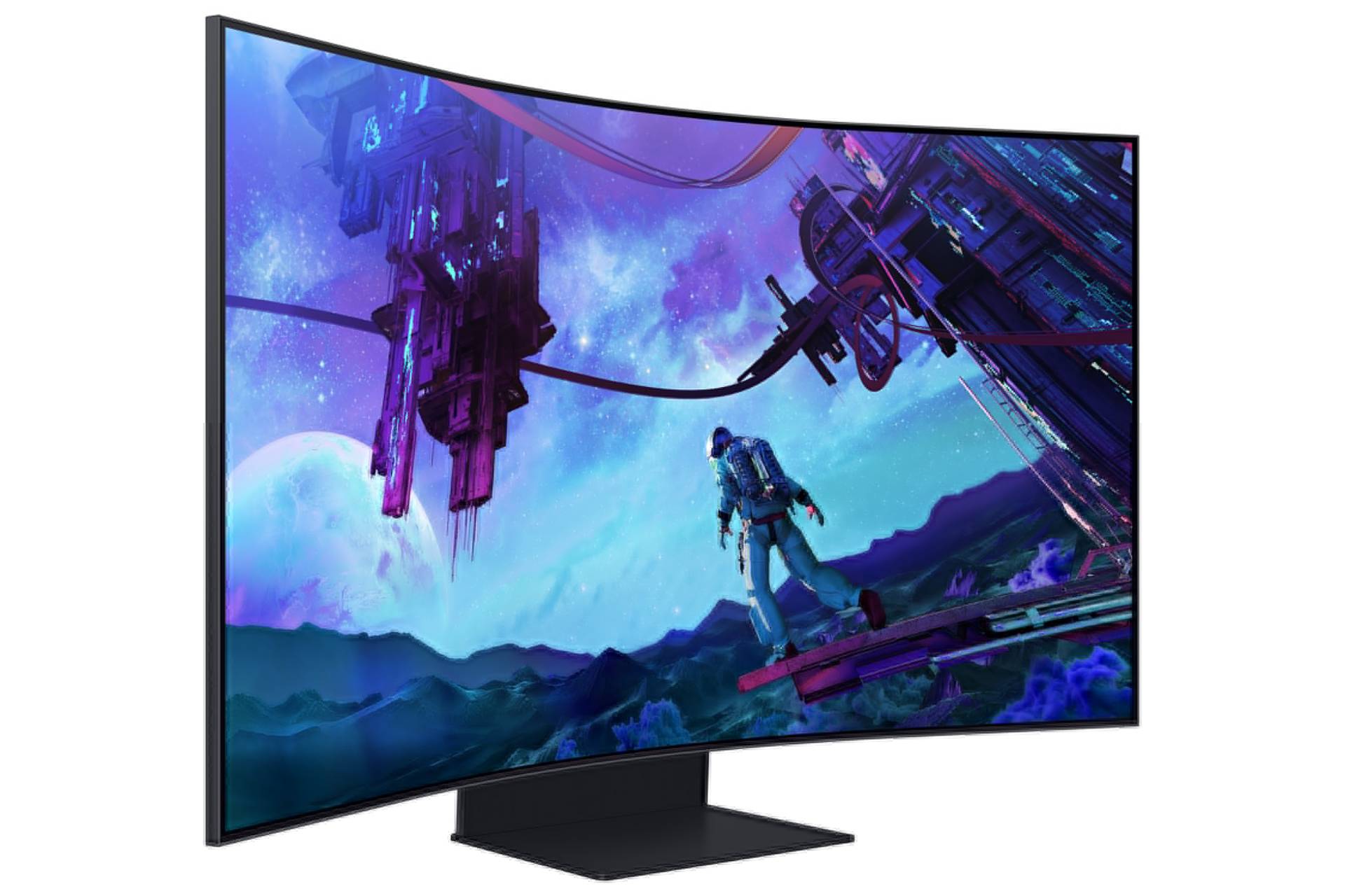 Samsung Odyssey Ark S55CG970NU 139,7cm (55") 4K UHD Curved Monitor 165Hz von Samsung