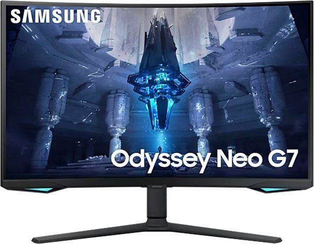 Samsung Odyssey Neo G7 S32BG750NP Curved-Gaming-LED-Monitor (81 cm/32 ", 3840 x 2160 px, 4K Ultra HD, 1 ms Reaktionszeit, 165 Hz, 1ms (G/G) von Samsung