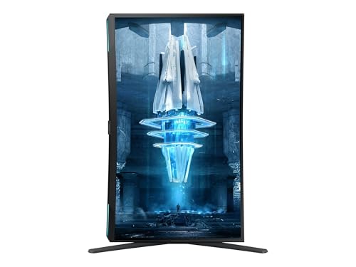 Samsung Odyssey Neo G8 Gaming Monitor S32BG850NP, 32 Zoll, VA-Panel, 4K UHD-Auflösung, AMD FreeSync Premium Pro, 1 ms Reaktionszeit, Bildwiederholrate 240 Hz, Front, Schwarz, Rückseite, Weiß von Samsung