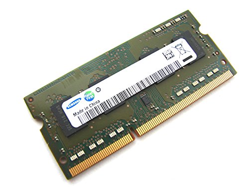 Samsung Original 2 GB 204 pin DDR3-1333 SO-DIMM (1333Mhz, PC3-10600S, CL9, 256Mx8, Single Rank) - Part M471B5773CHS-CH9 mit Netbookspezifischer Chipstruktur - passend für alle aktuellen DDR3 Netbooks von Samsung