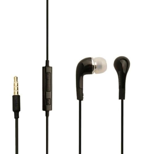 Samsung Original Kopfhörer EHS64 in Schwarz Galaxy A3 (2016) SM-A310 InEar In-Ear Headset Head-Set Ohrhörer 3,5mm Stecker Stereo Sound Bulk verpackt + gratis Bildschirm Reinigungspad von Samsung