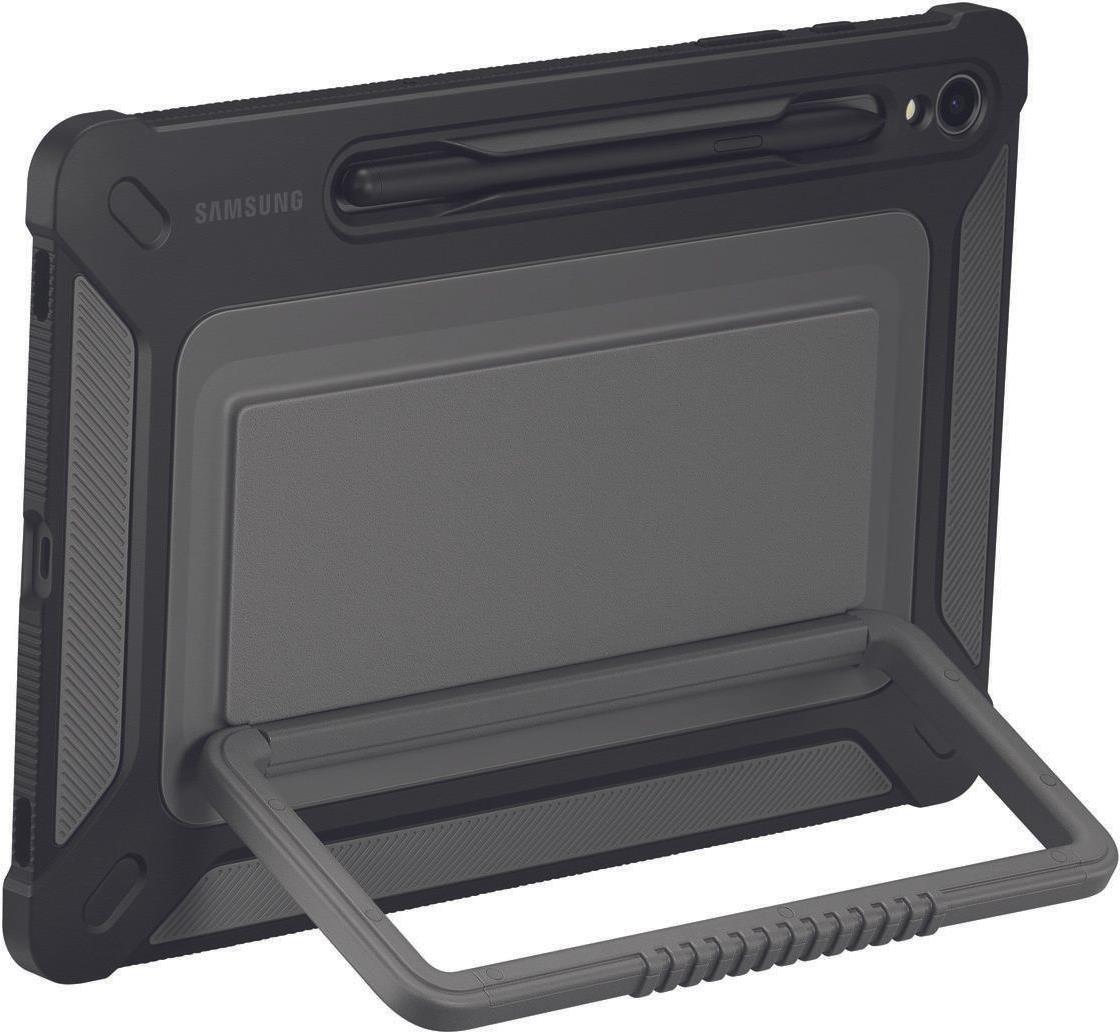 Samsung EF-RX710 - Hintere Abdeckung für Tablet - Outdoor - Titan - für Galaxy Tab S9 (EF-RX710CBEGWW) von Samsung