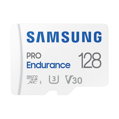 Samsung PRO Endurance 128 GB microSD-Speicherkarte mit SD-Adapter von Samsung