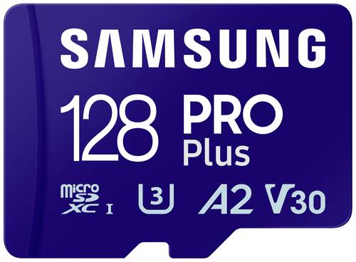 Samsung PRO Plus microSDXC-Karte 128GB A2 Application Performance Class, v30 Video Speed Class, UHS- Samsung PRO Plus microSDXC-Karte 128GB A2 Application Performance Class, v30 Video Speed Class, UHS- von Samsung