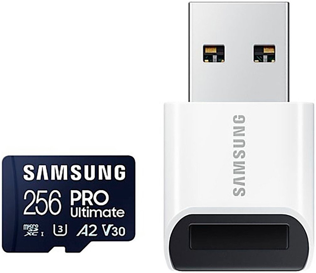 Samsung PRO Ultimate microSD 128GB Speicherkarte (128 GB, Video Speed Class 30 (V30)/UHS Speed Class 3 (U3), 200 MB/s Lesegeschwindigkeit) von Samsung
