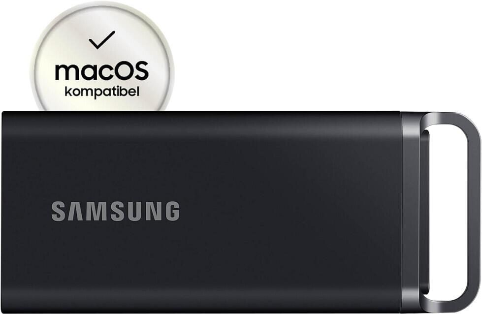 Samsung Portable SSD T5 EVO - 8TB in Schwarz für PC/Mac von Samsung